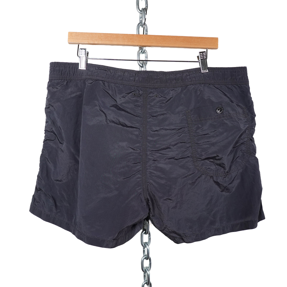 Stone Island Nylon Shorts GREY - Size XL