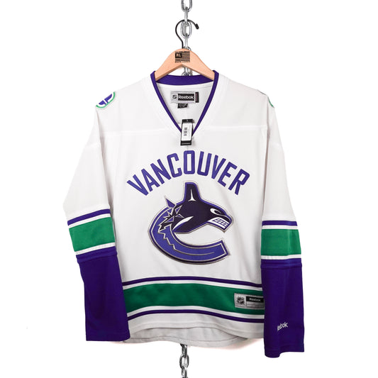Reebok Canucks Jersey - Wmns L