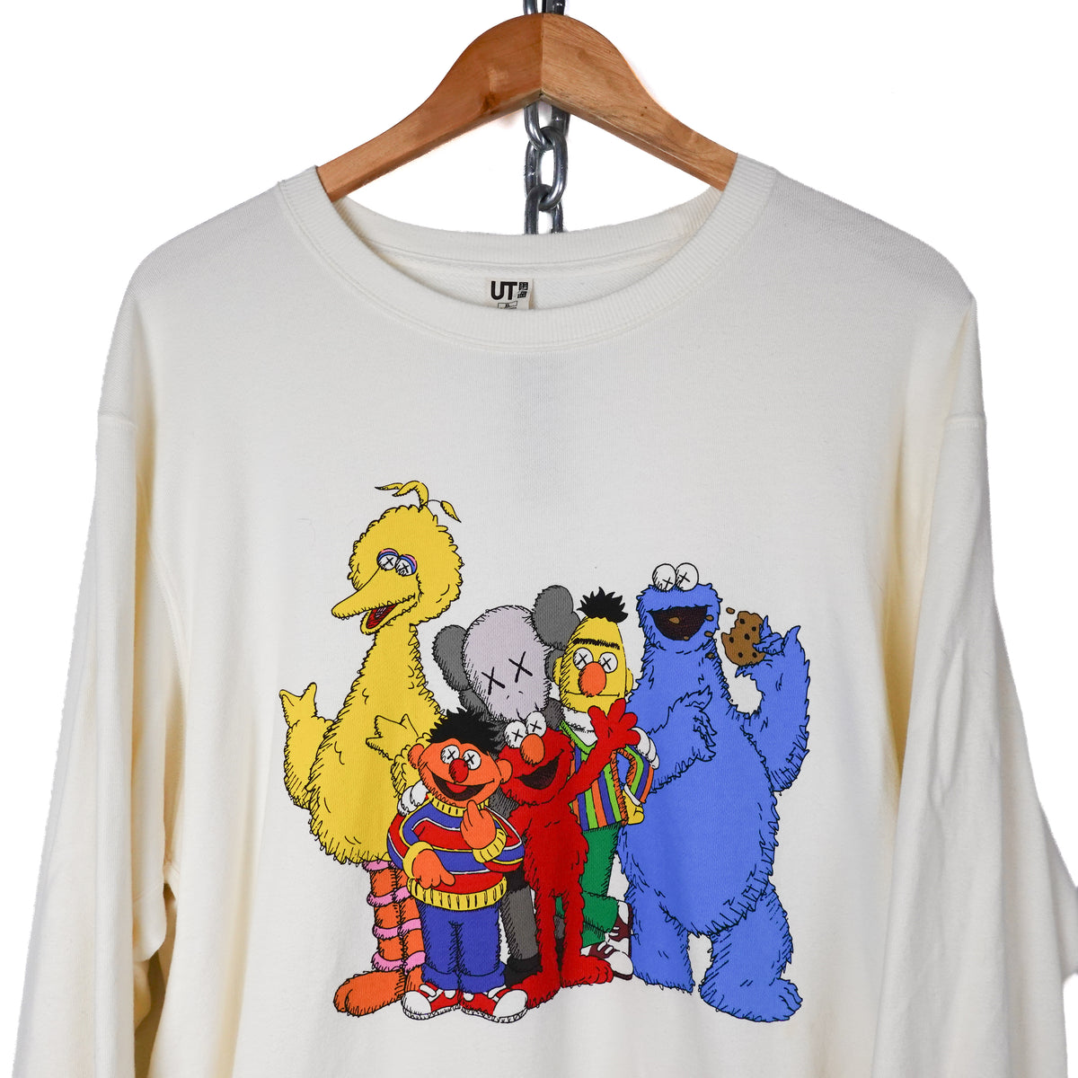 Uniqlo Kaws Sesame Street Crewneck - Size XL