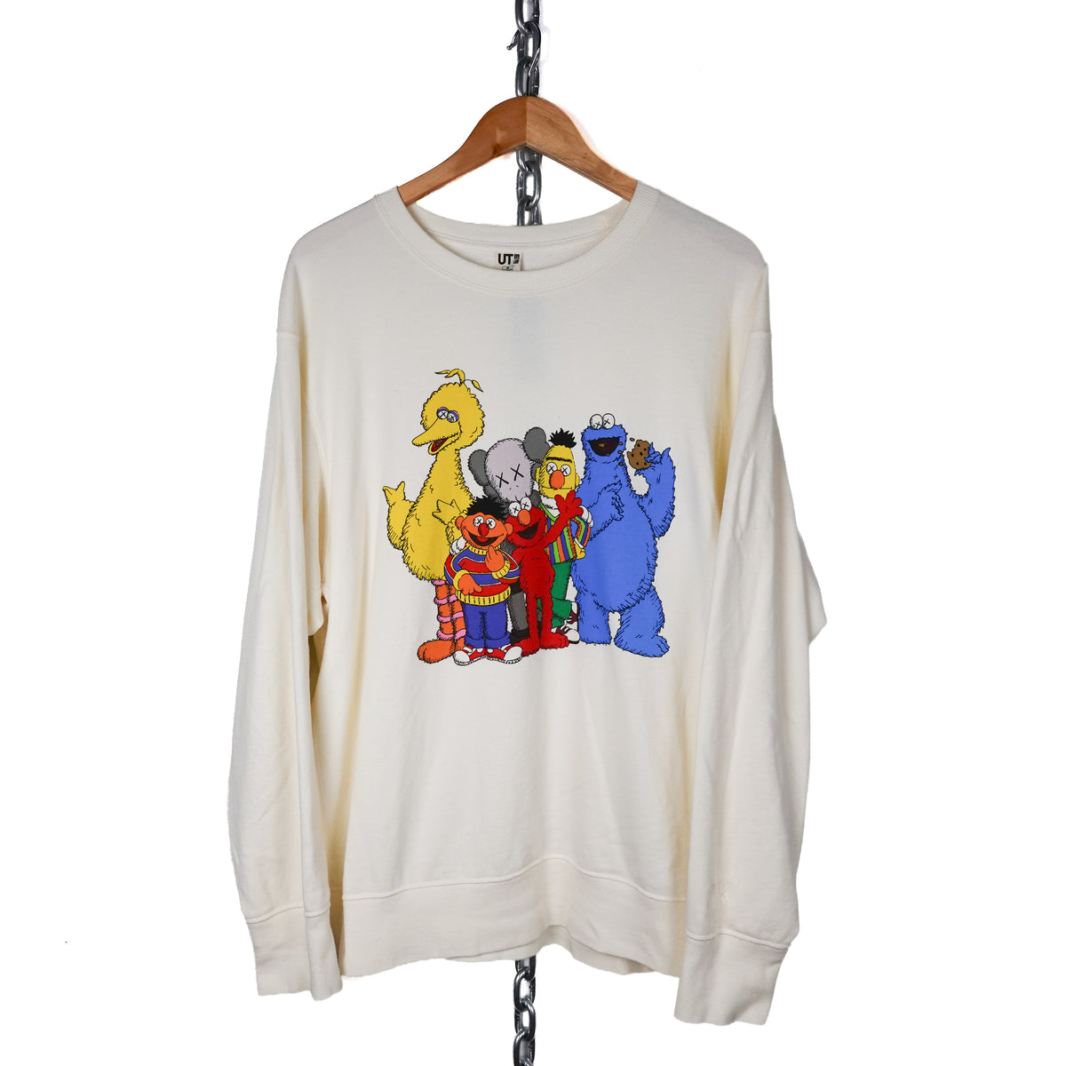 Uniqlo Kaws Sesame Street Crewneck - Size XL