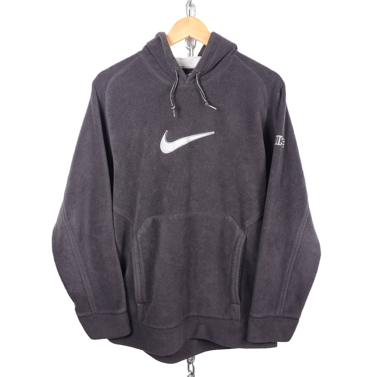 Y2K Nike Fleece Hoodie - Size S