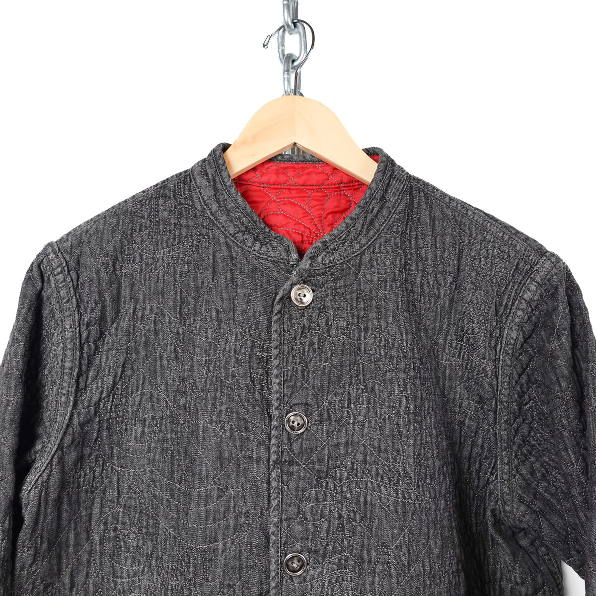 Vintage Quilted Reversible Jacket - Womens L