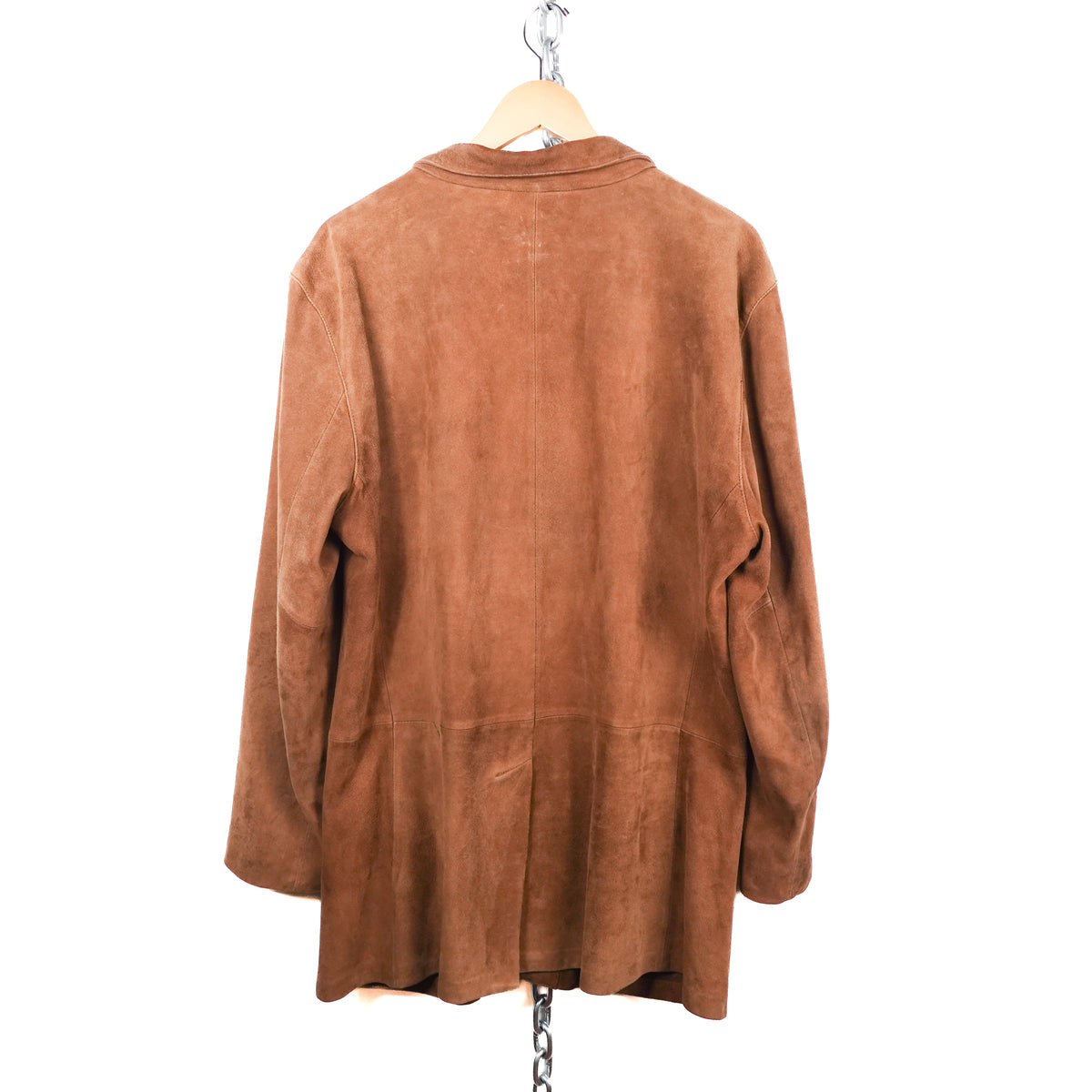 Vintage J Crew Suede Coat - Size XL