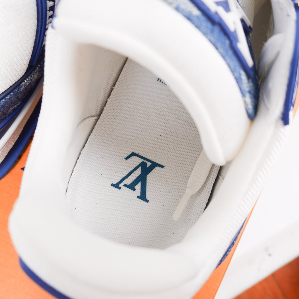 Louis Vuitton LV Trainer Sneaker Blue - Size 38.5
