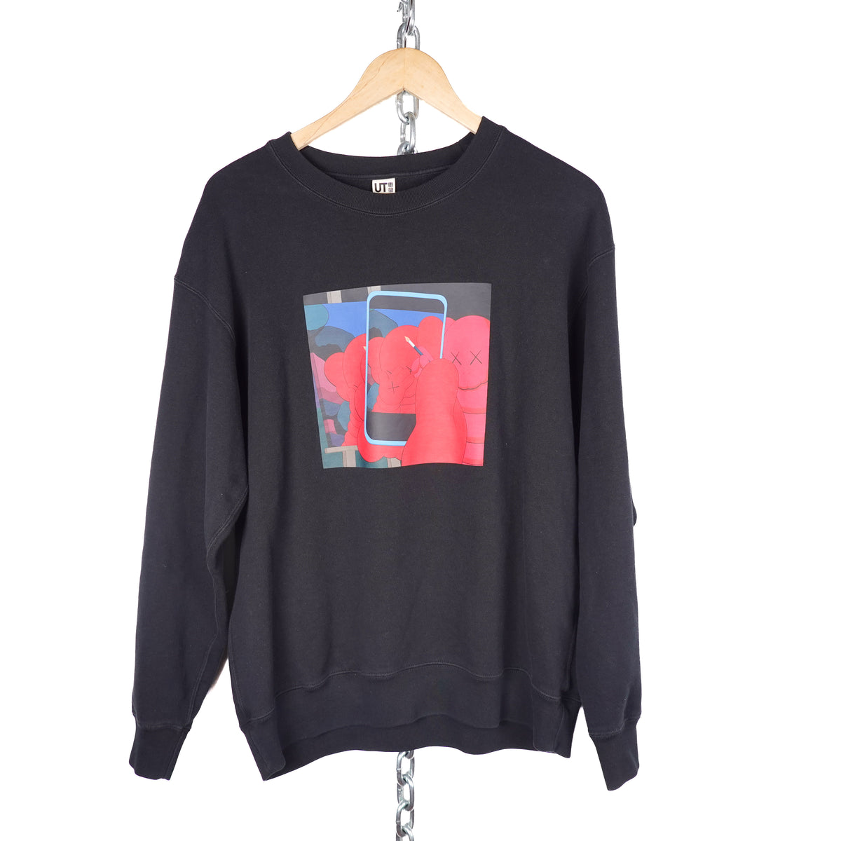 Uniqlo x Kaws Andy Warhol  Selfie Crew - Size L