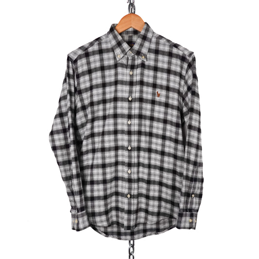 Polo RL Shadow Plaid Button up - Size M