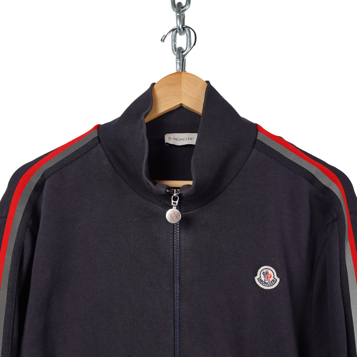 Moncler Zip Up Sweater - Size XL