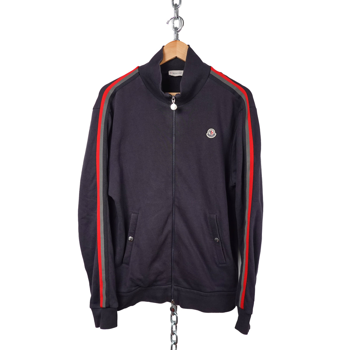 Moncler Zip Up Sweater - Size XL