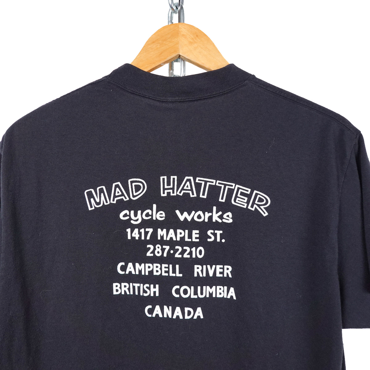 1992 Harley Davidson 3D Emblem Fort Worth Tee - Size L