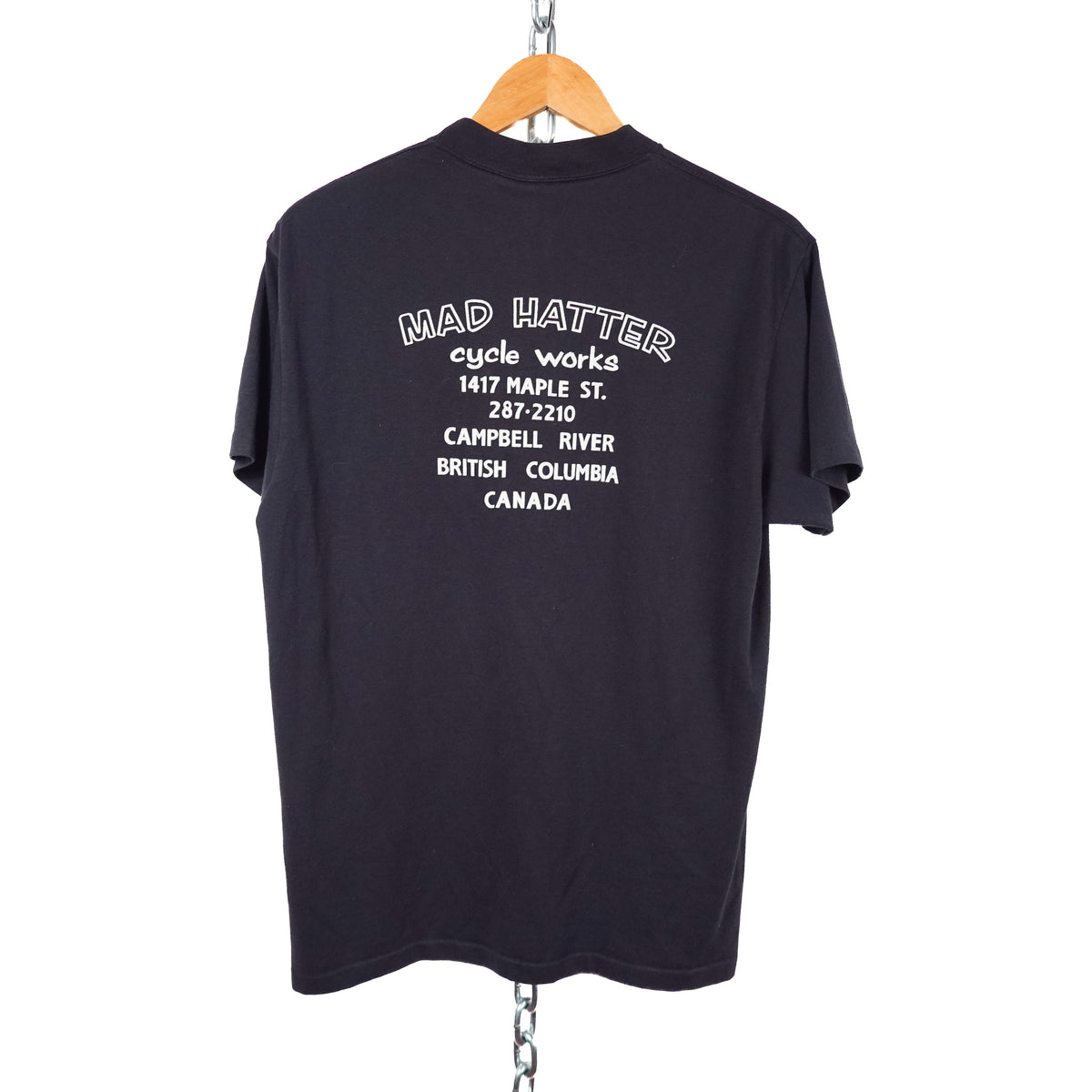 1992 Harley Davidson 3D Emblem Fort Worth Tee - Size L