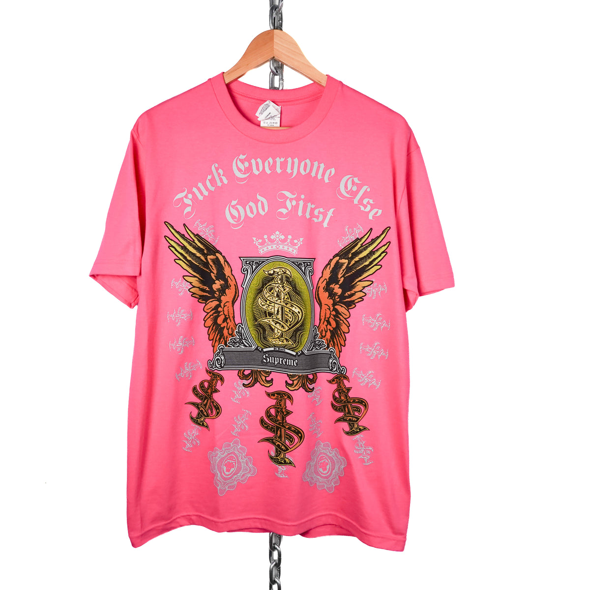 FW26 Supreme Money Pink Tee - Size M