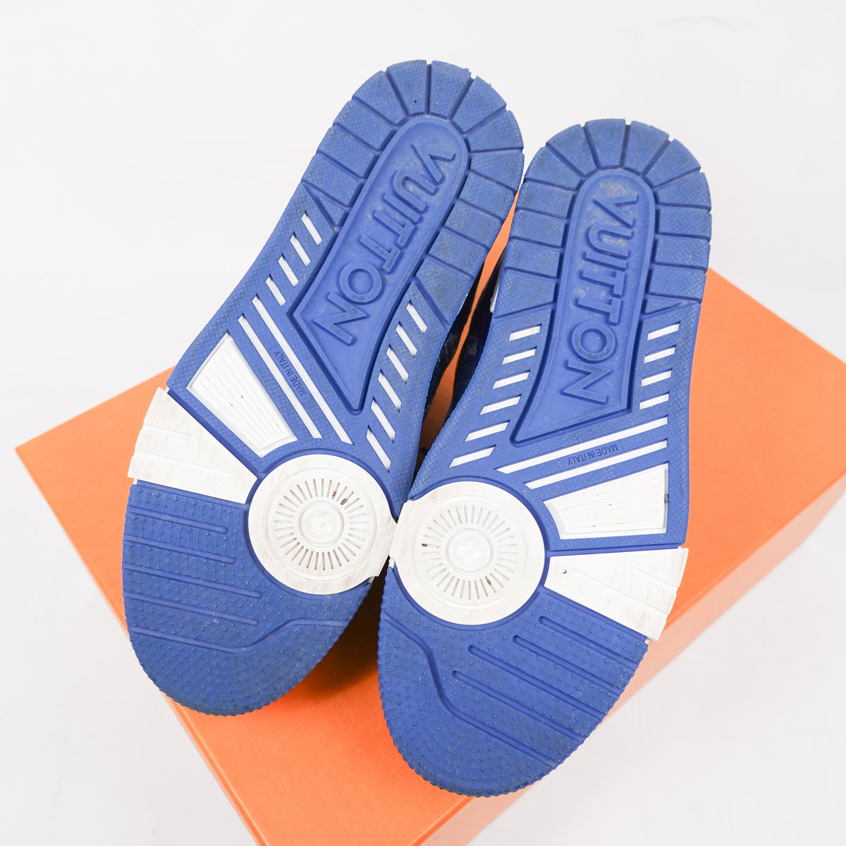 Louis Vuitton LV Trainer Sneaker Blue - Size 38.5