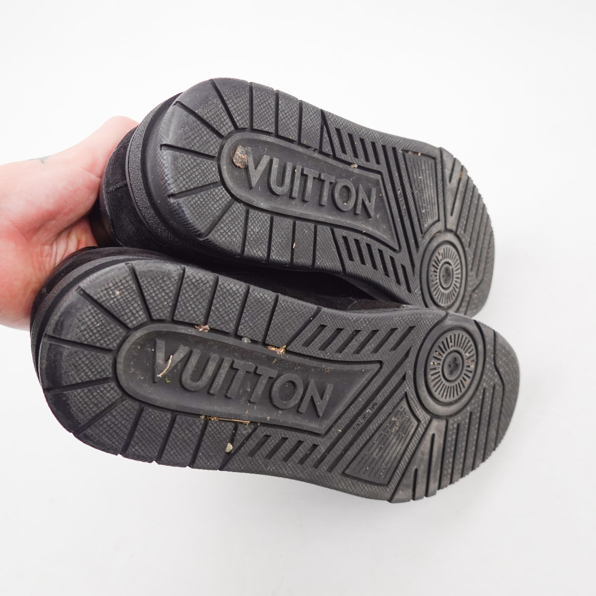 Louis Vuitton Suede Uniform Sneaker - Size 9