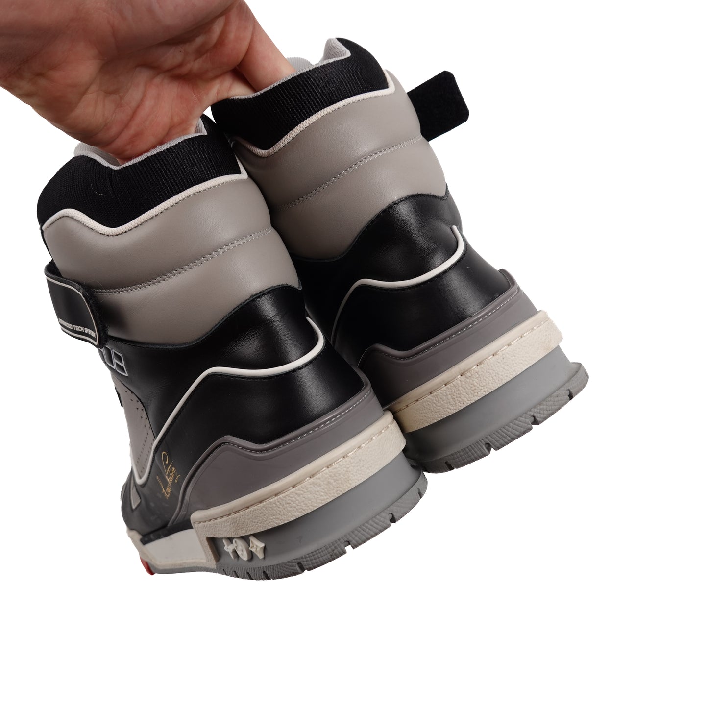 2019 Louis Vuitton Virgil High Top Trainer - Size 9.5