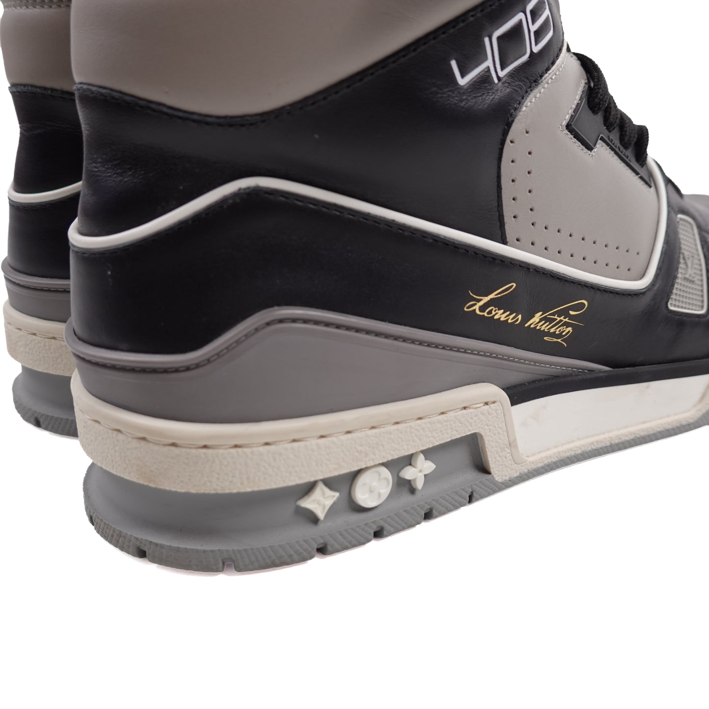 2019 Louis Vuitton Virgil High Top Trainer - Size 9.5