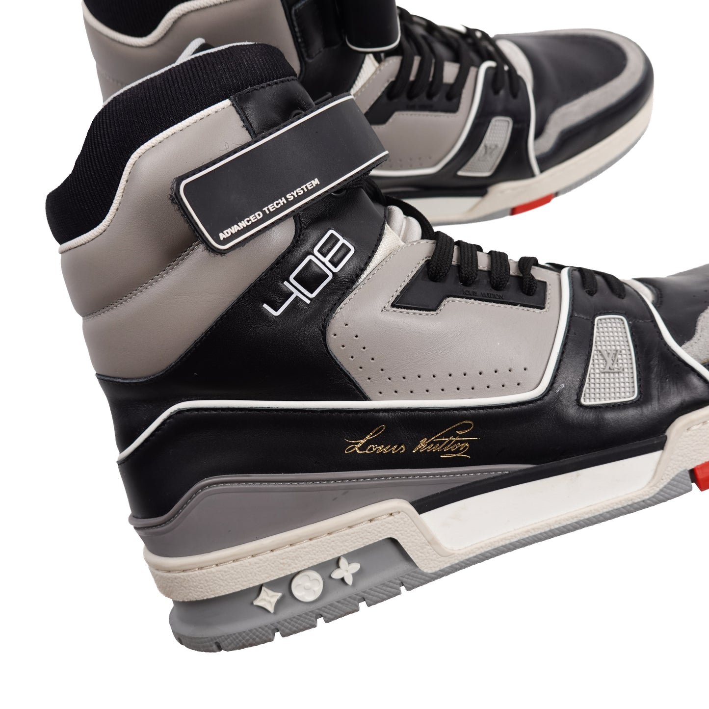 2019 Louis Vuitton Virgil High Top Trainer - Size 9.5