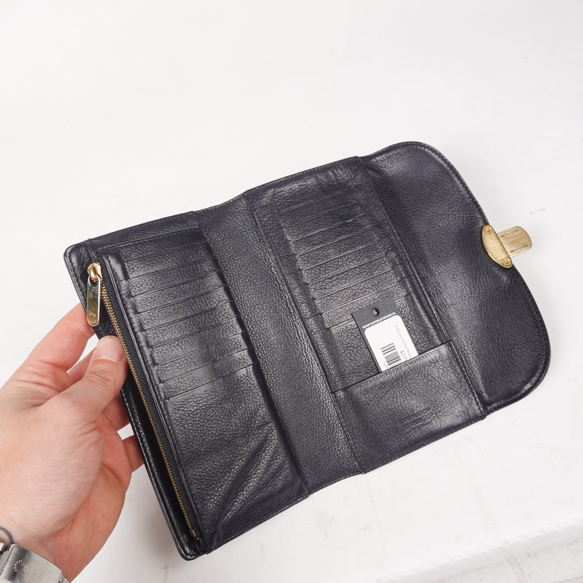 2008 Louis Vuitton Mahina Portefeuille Amelia Long Wallet