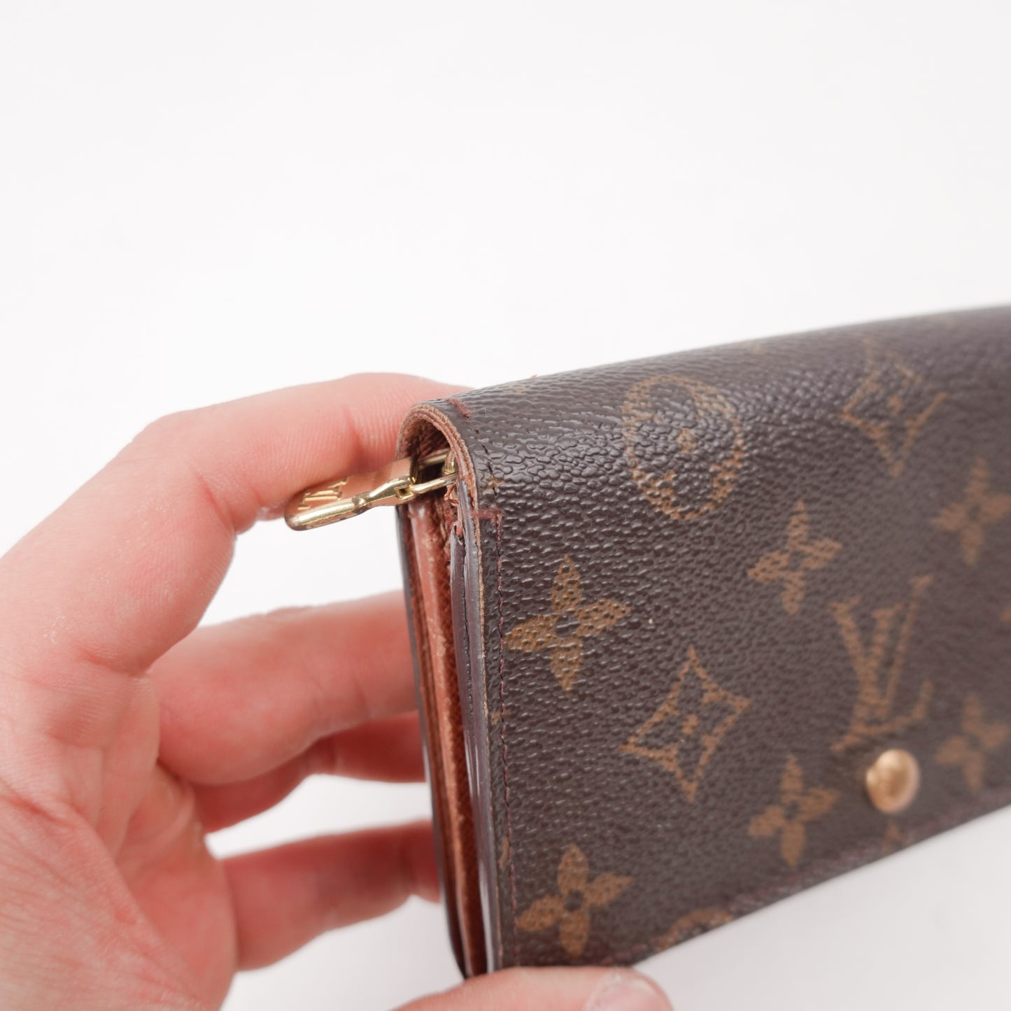 2000 Louis Vuitton Monogram Porte-Monnaie Tresor Wallet