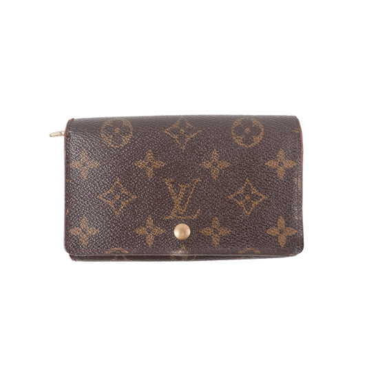2000 Louis Vuitton Monogram Porte-Monnaie Tresor Wallet