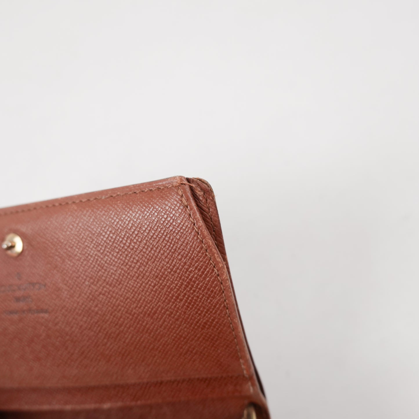2000 Louis Vuitton Monogram Porte-Monnaie Tresor Wallet