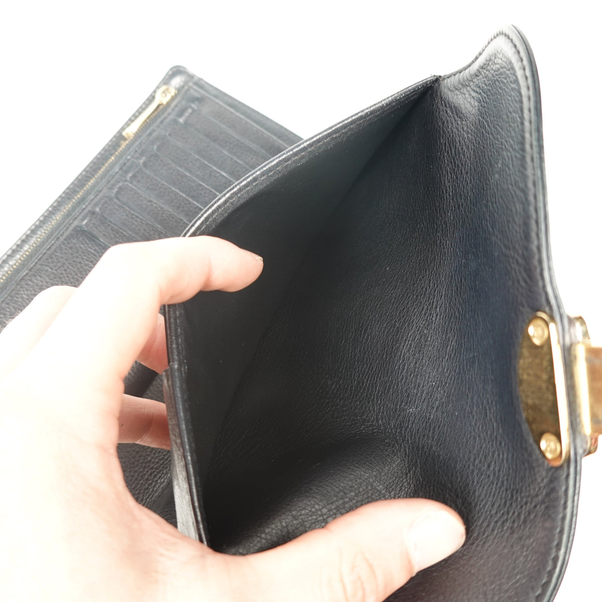 2008 Louis Vuitton Mahina Portefeuille Amelia Long Wallet