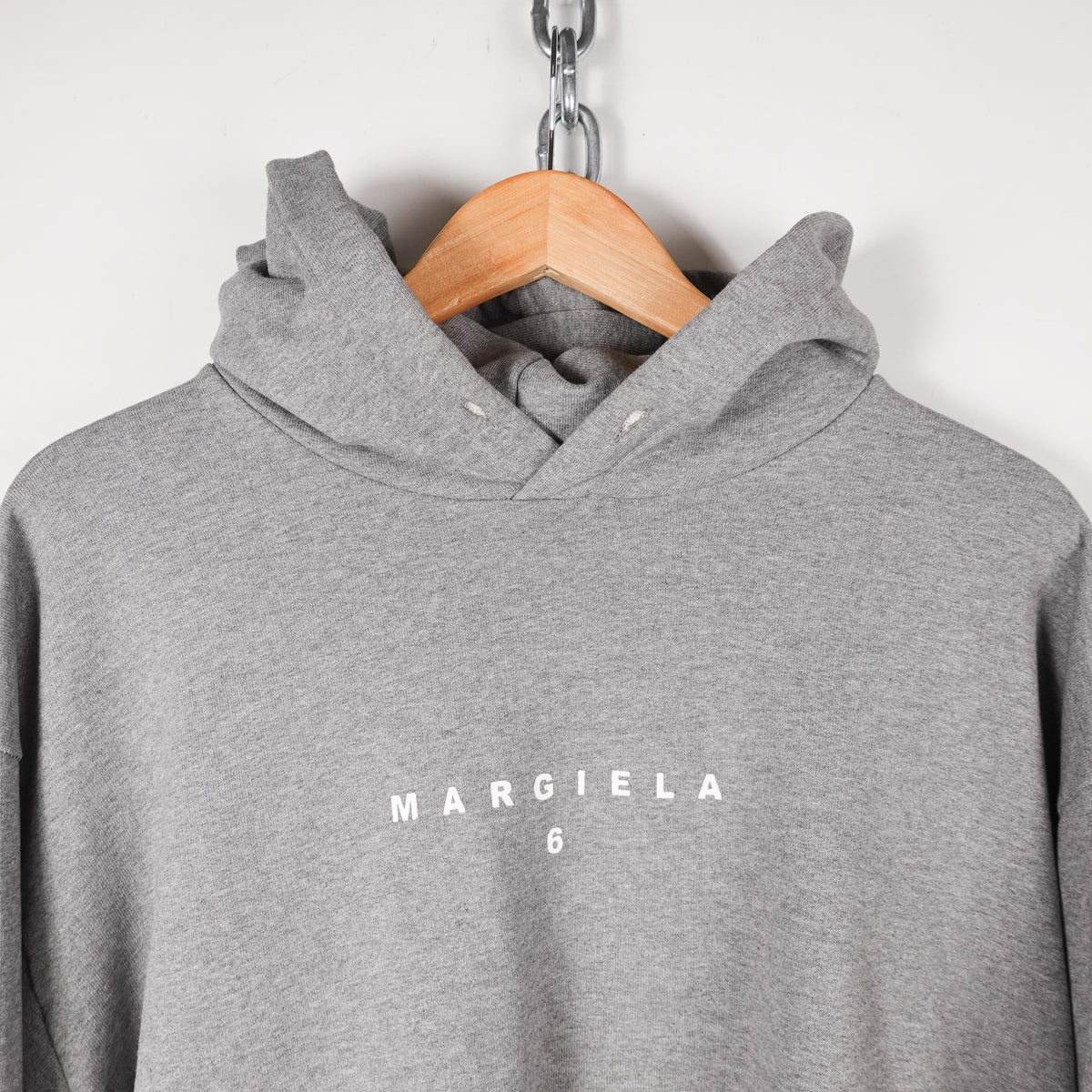 Maison Margiela MM6 Grey Hoodie - Size M