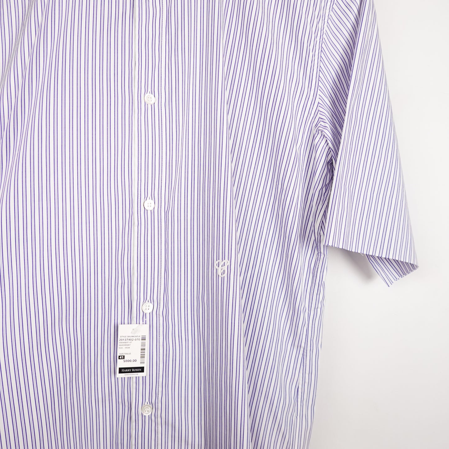 Maison Margiela S/S Pin Striped Button up - Size 41