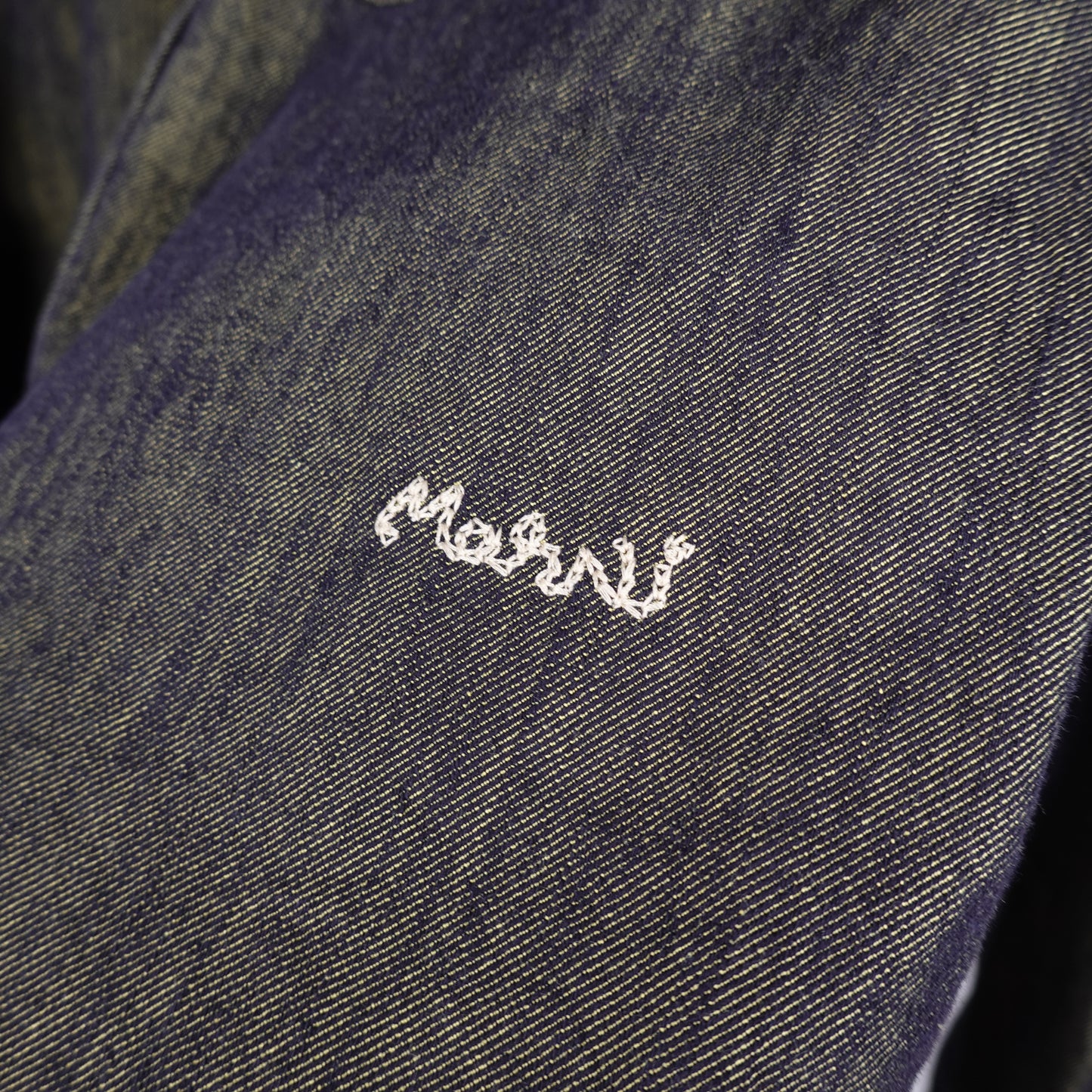 Marni Embroidered Denim Shirt - Size 56