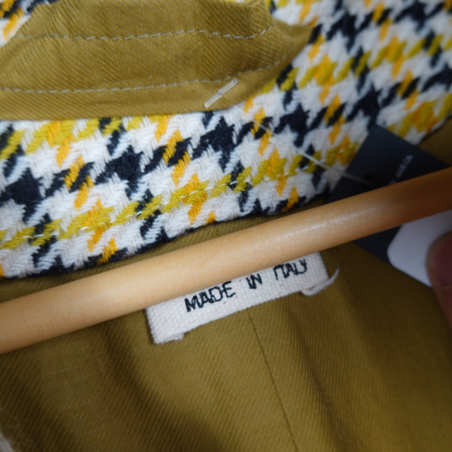 Marni Houndstooth Mac Coat - Size 48