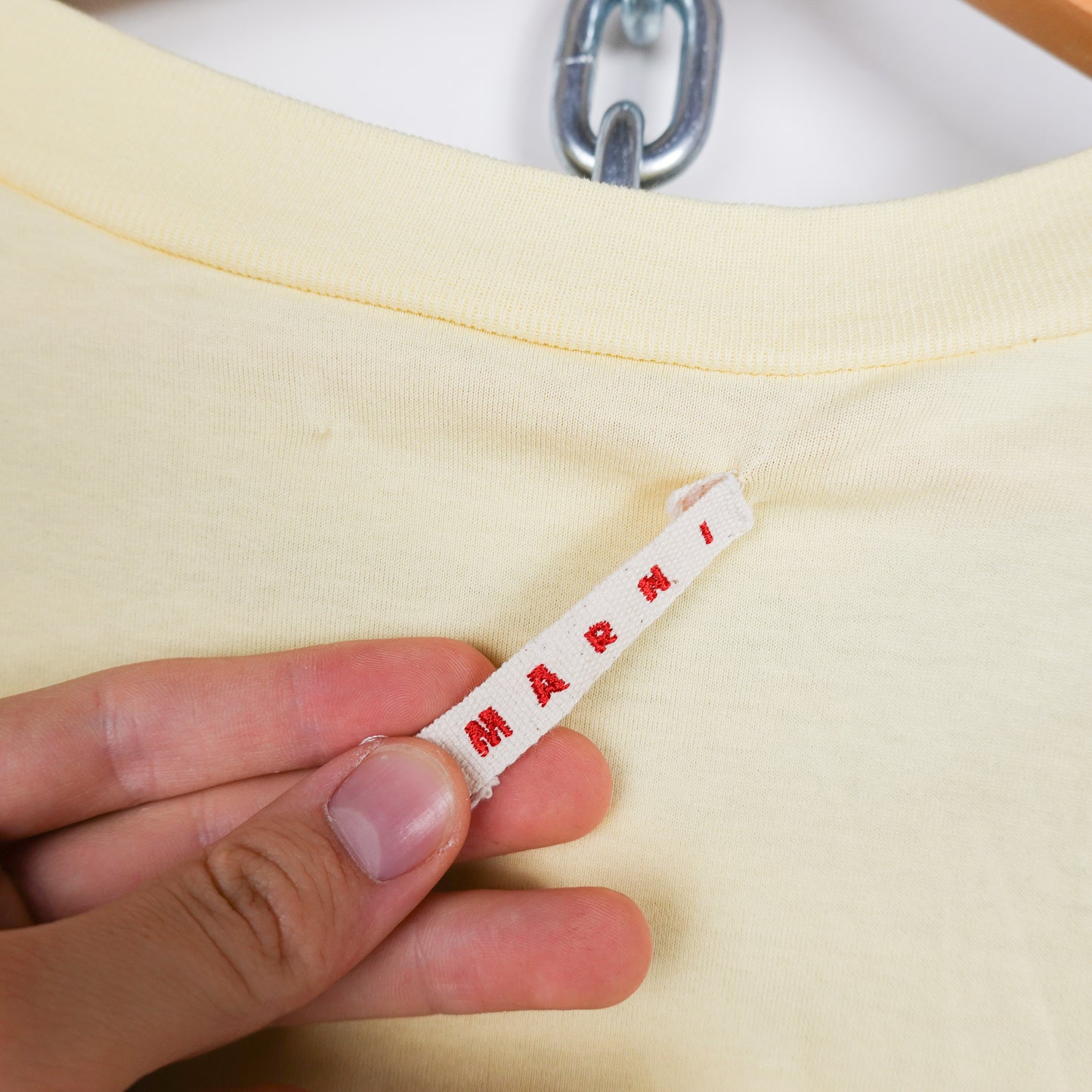 2023 Marni Stripes Organic Tee - Size XL