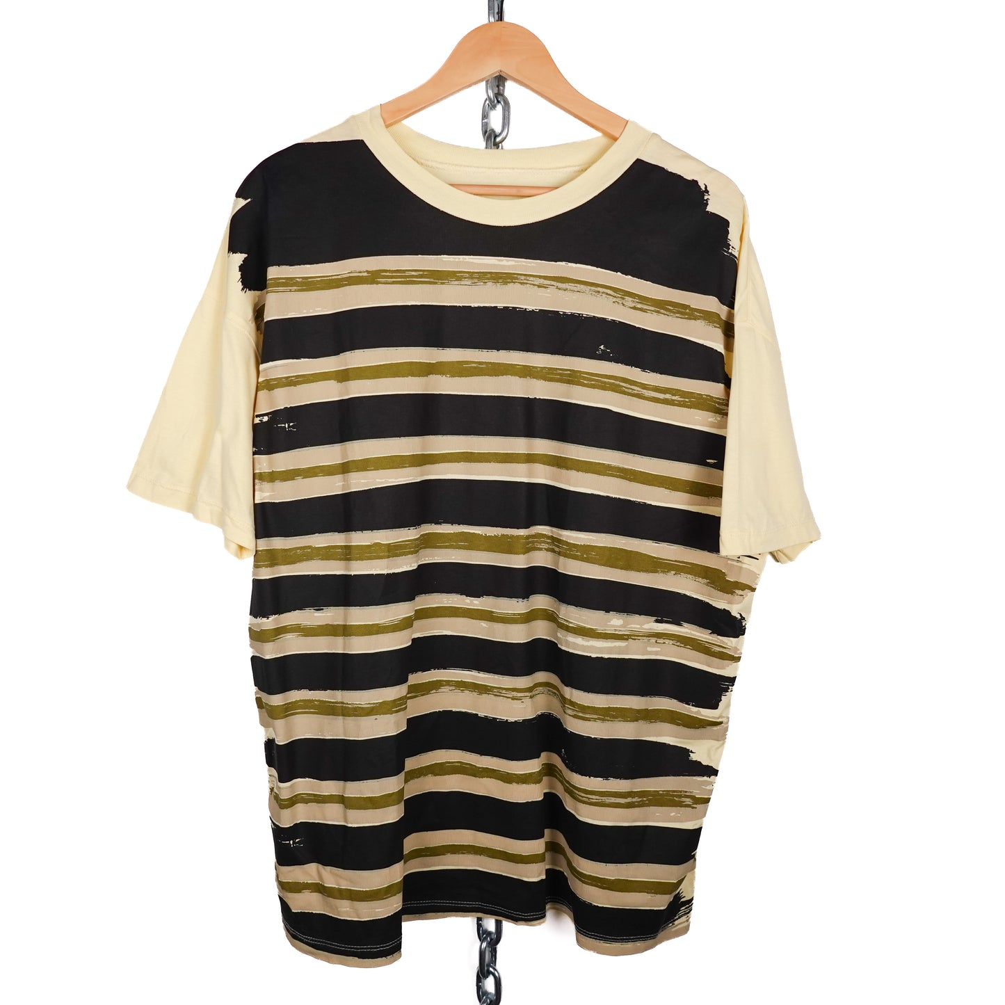 2023 Marni Stripes Organic Tee - Size XL