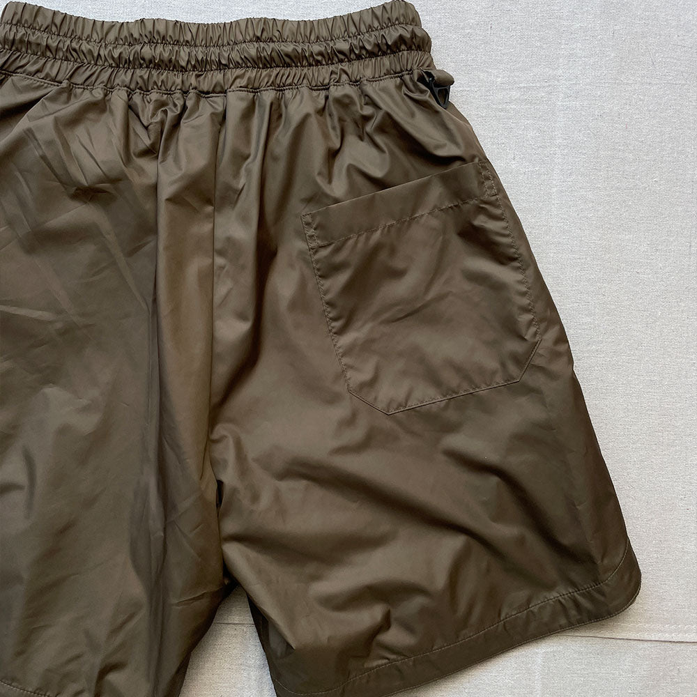 meanswhile / Ice Touch Sweat Shorts Dark Brown