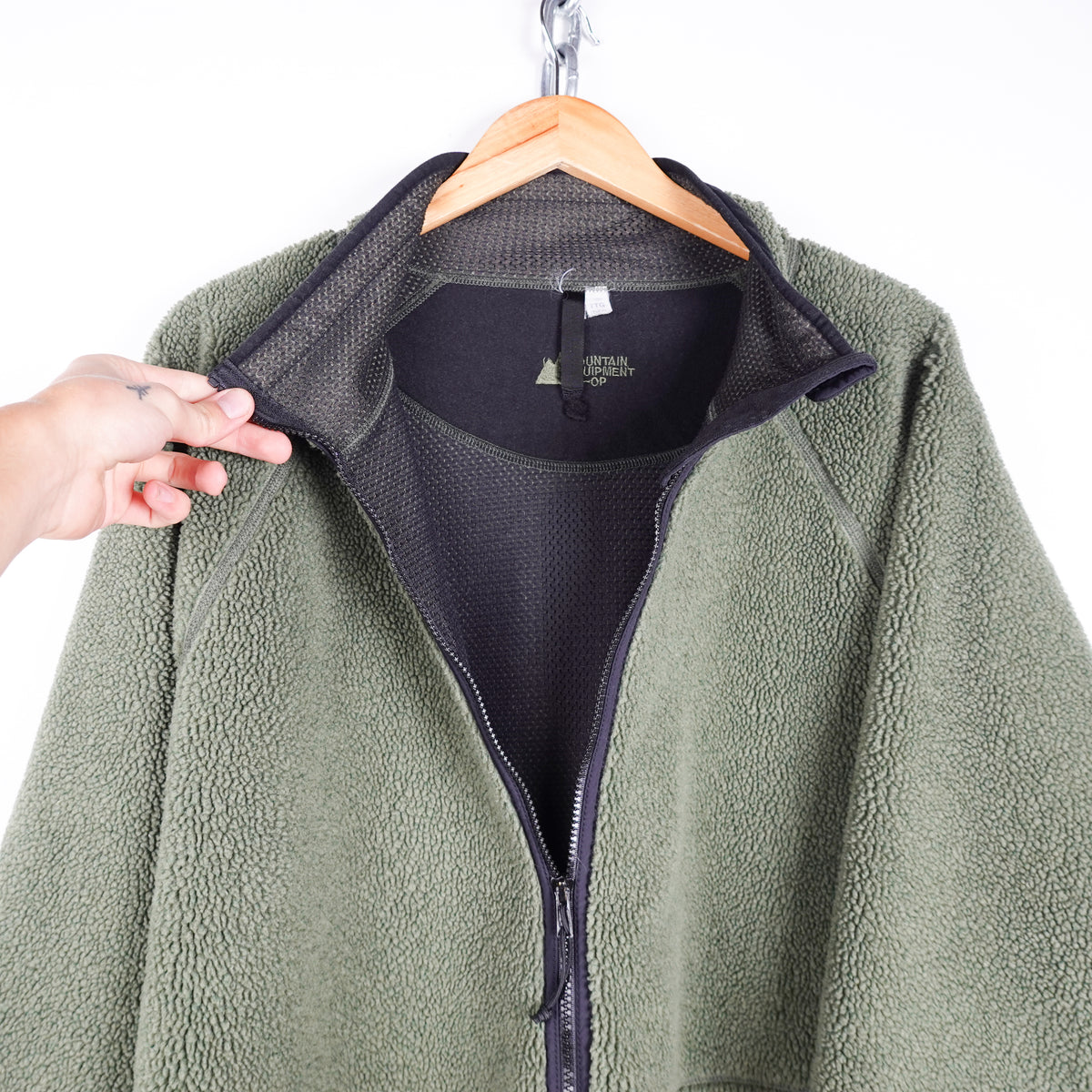 Vintage MEC Fleece Green Jacket - Size XXL