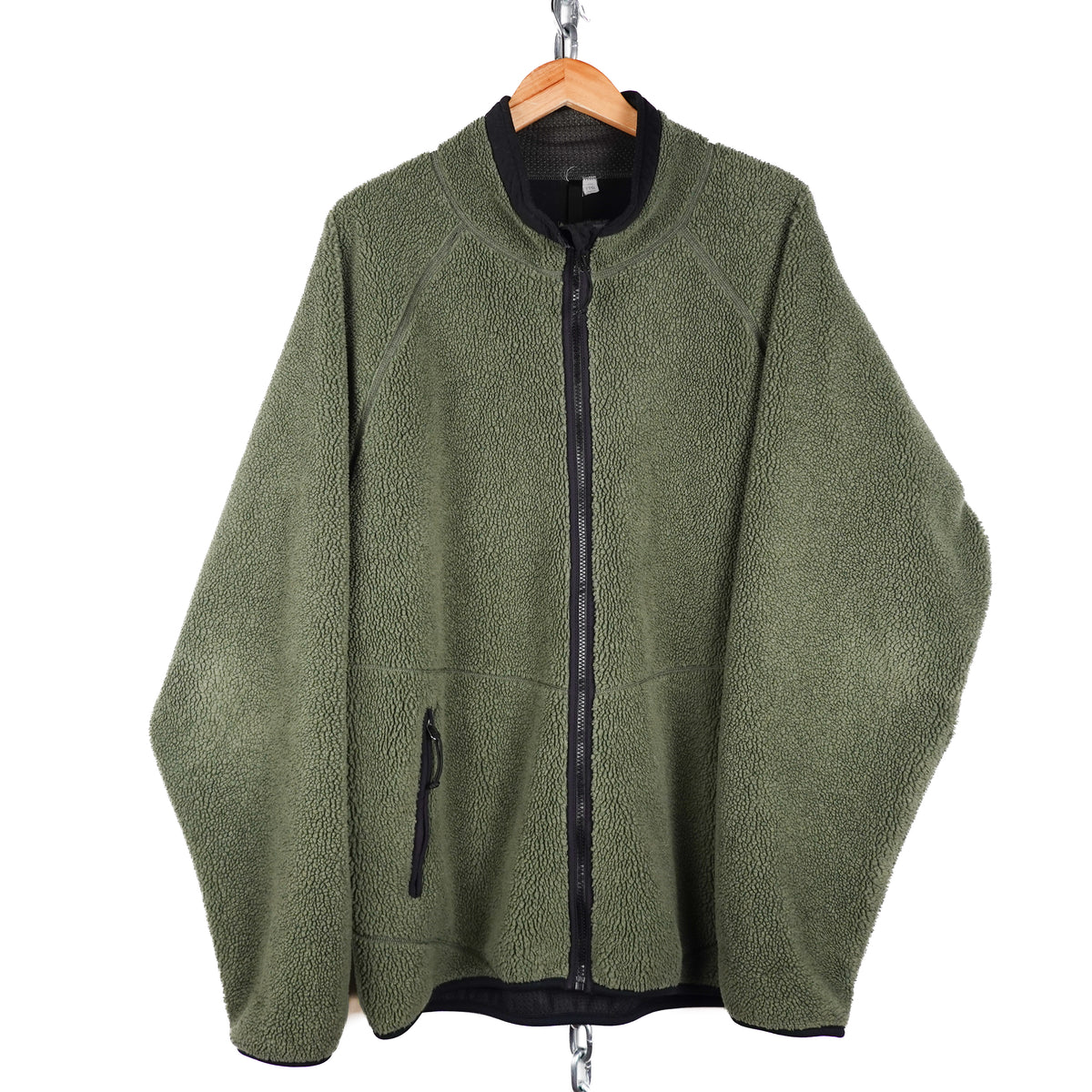 Vintage MEC Fleece Green Jacket - Size XXL
