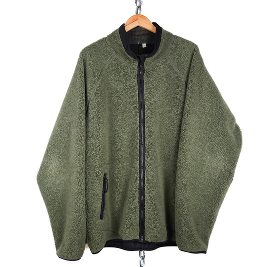 Vintage MEC Fleece Green Jacket - Size XXL