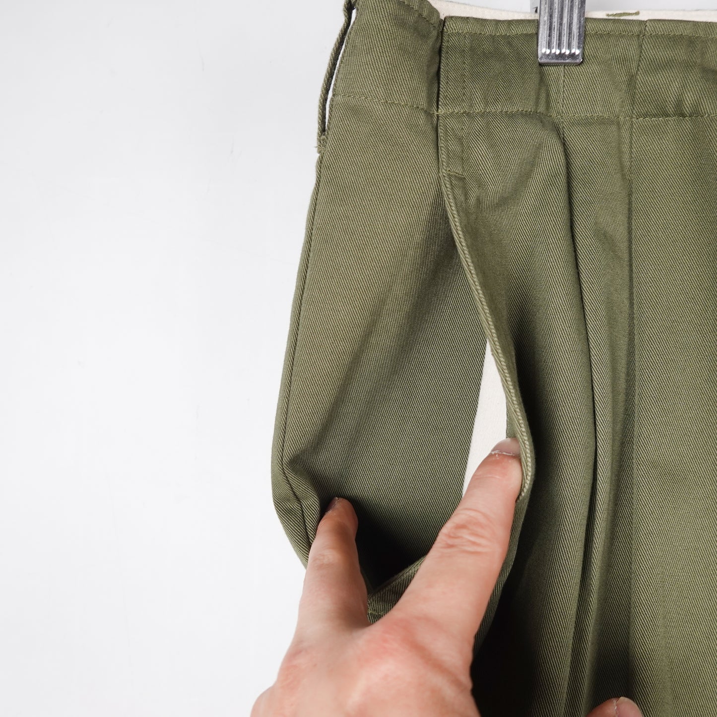 Merz b. Schwanen Pleated Twill Pant - Size 36