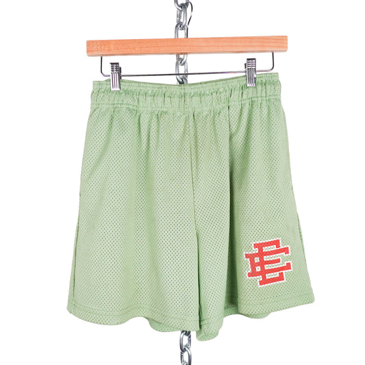 Eric Emmanuel Mesh Green Shorts - Size L
