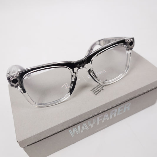 Ray-Ban Meta Wayfarer Limited Edition RW4006 Transparent/Blue