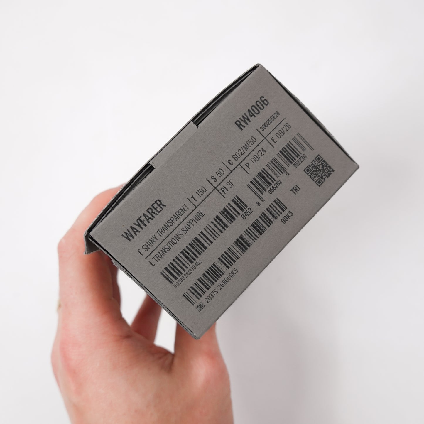 Ray-Ban Meta Wayfarer Limited Edition RW4006 Transparent/Blue