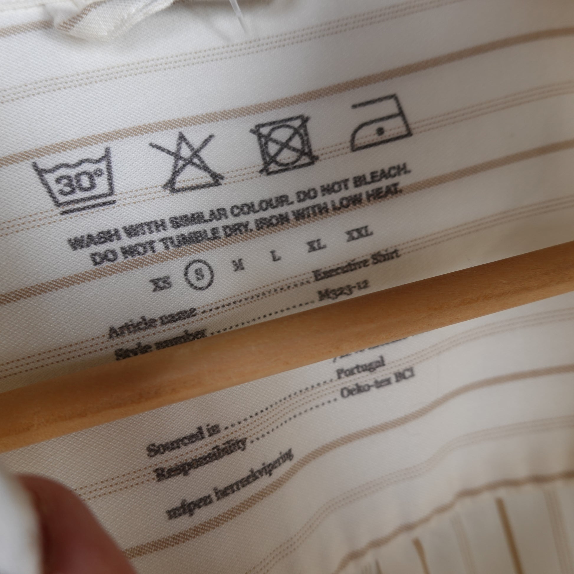 Mfpen Silk Blend Button Up Shirt - Size S Neck Label