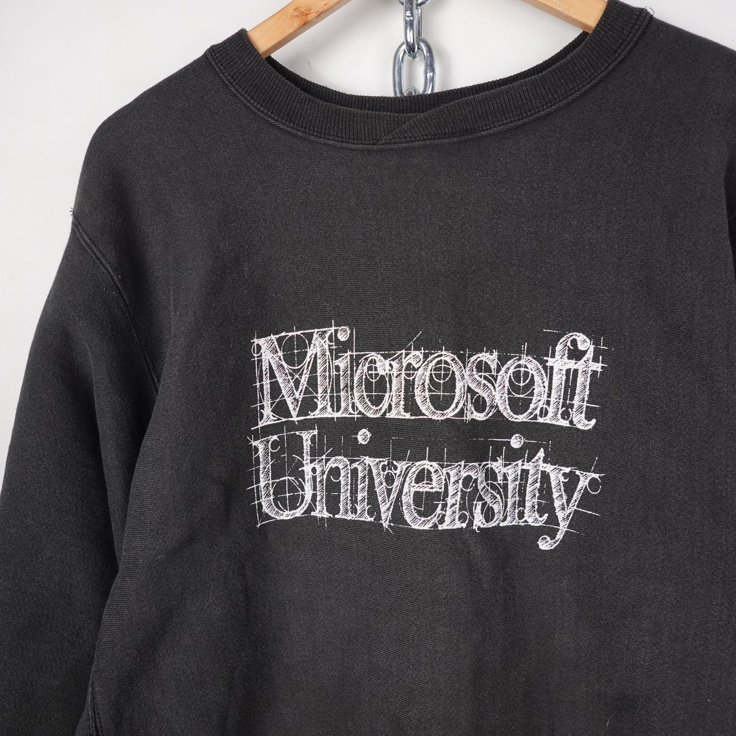 Vintage Microsoft University Crew Neck - Size L