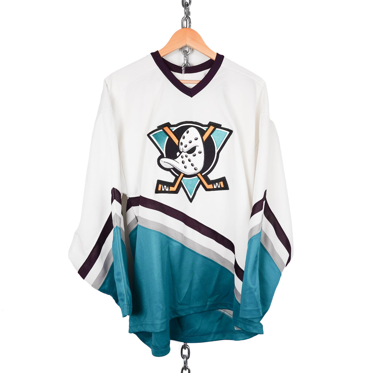 Vintage Mighty Ducks Jersey - Size XL