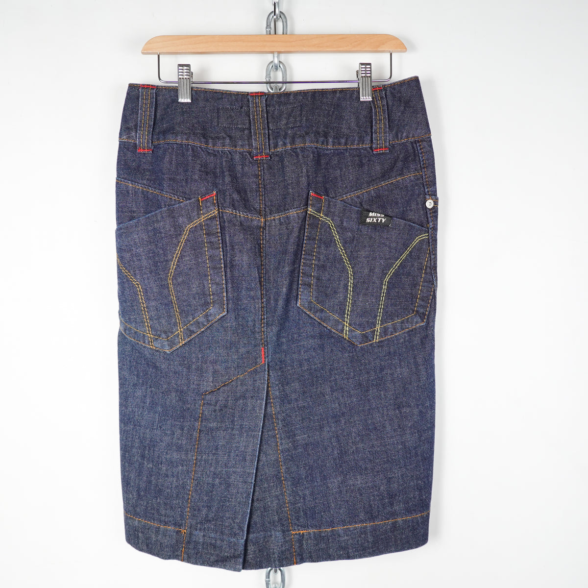 Vintage Miss Sixty Denim Skirt - Size 30