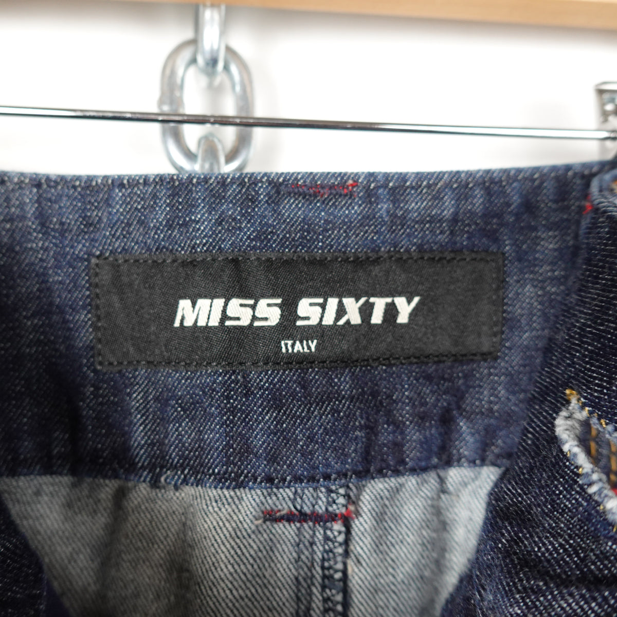 Vintage Miss Sixty Denim Skirt - Size 30