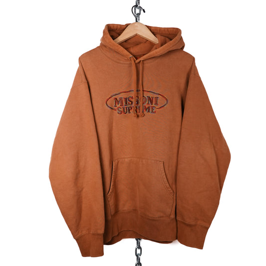 Supreme Missoni Brown Hoodie - Size L