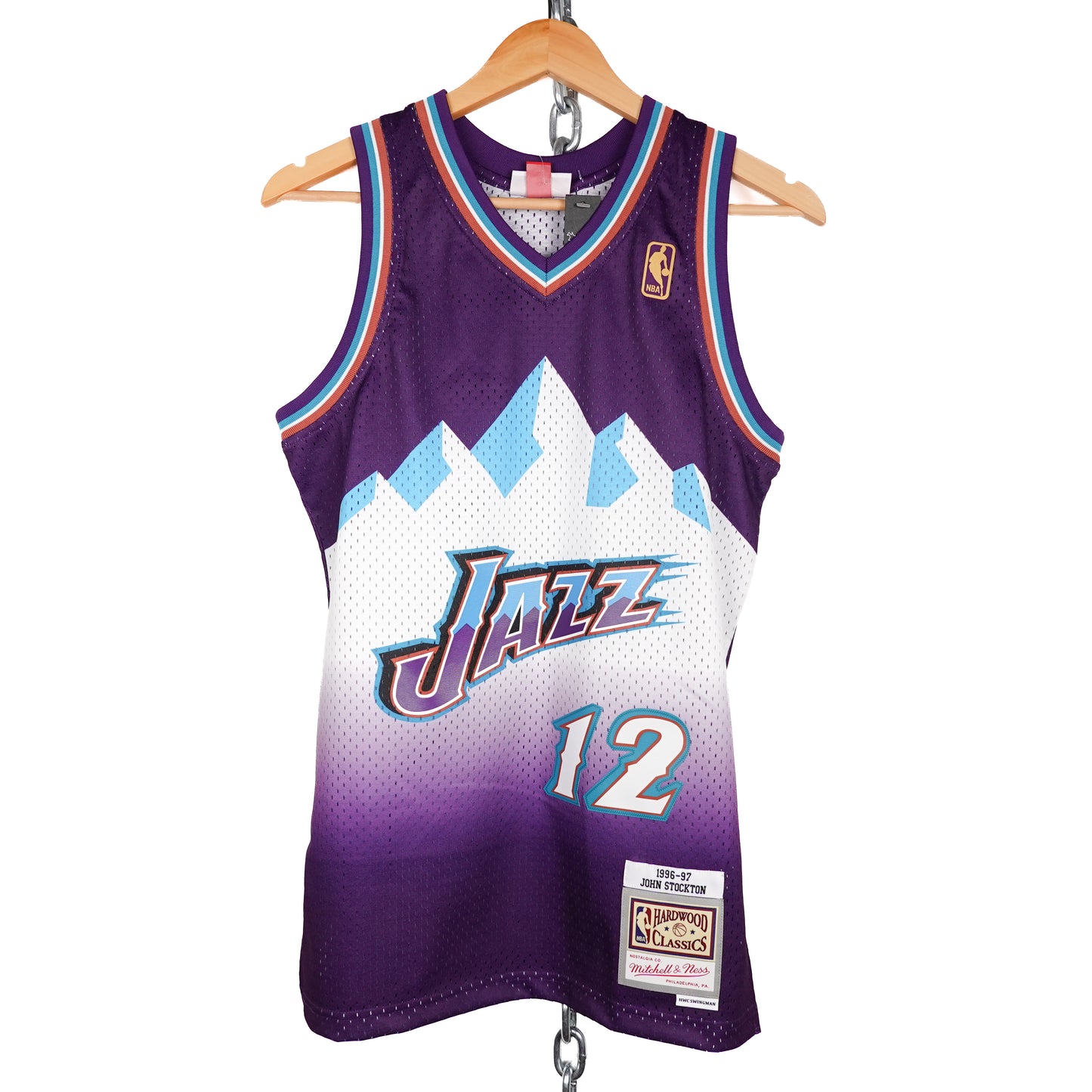 Mitchell and Ness John Stockton Jersey - Size S
