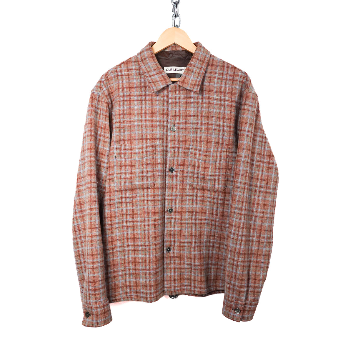 Our Legacy Heusen Wool Shirt - Size 50