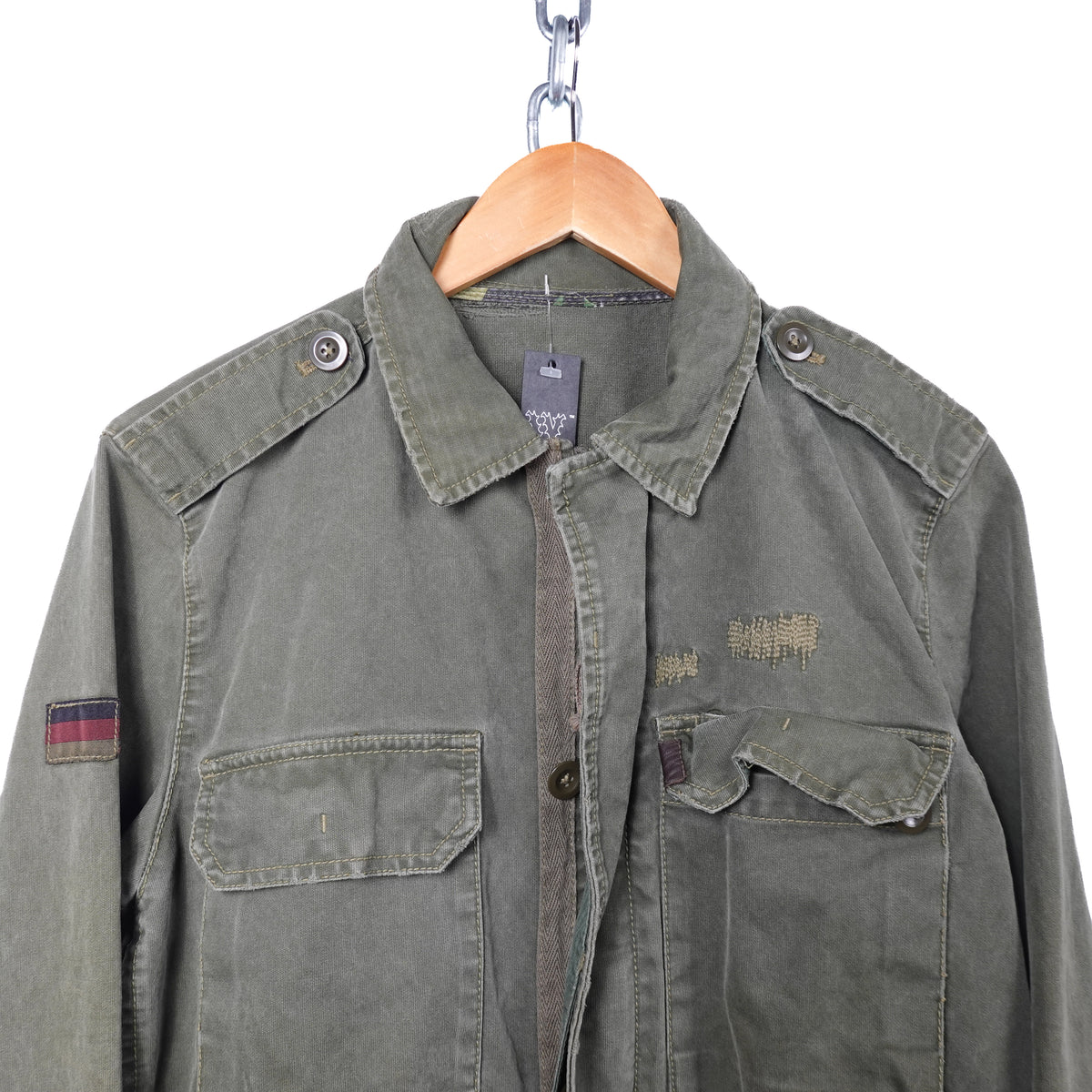 Vintage American Eagle Military Jacket - Size M