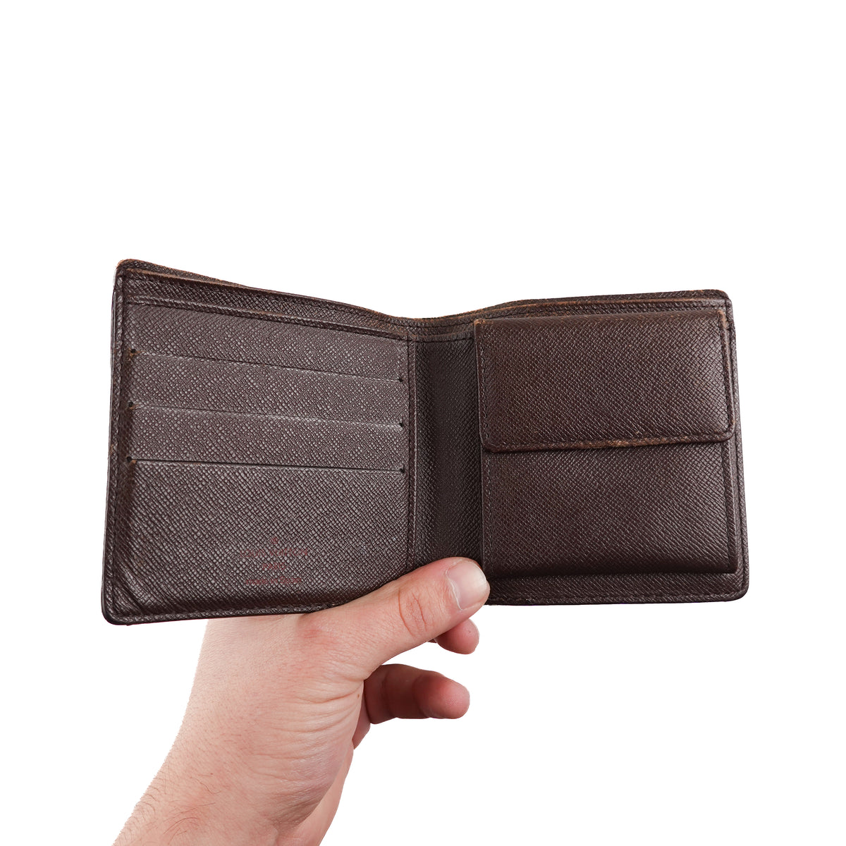Louis Vuitton Brown Bi Fold Wallet