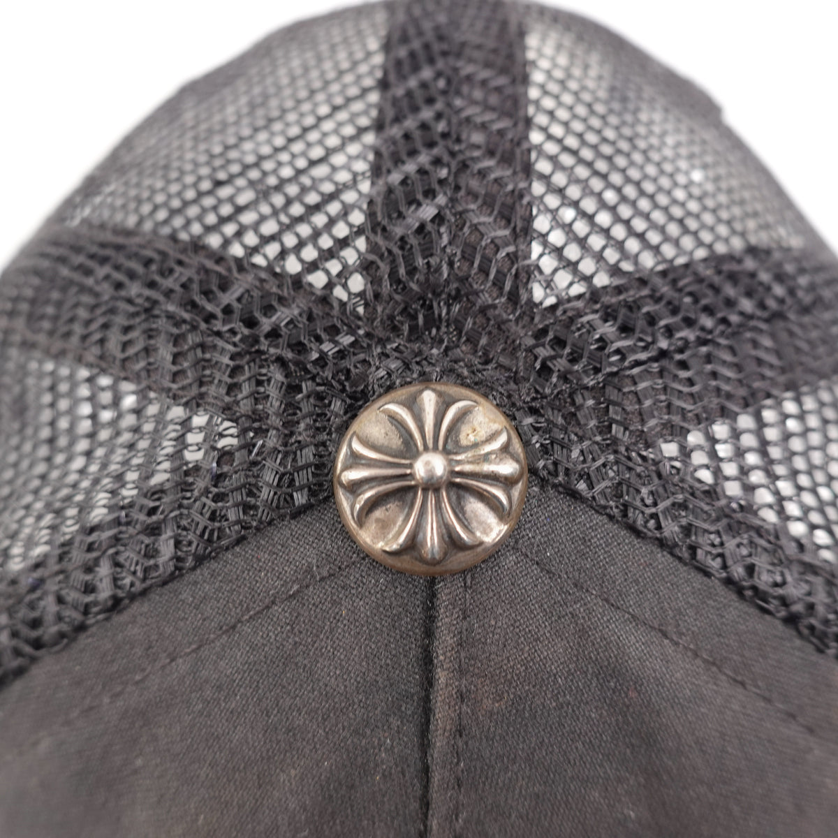 Chrome Hearts Embroidered Cross Trucker Hat